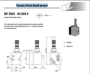 Italian Vacuum-Driven Liquid Sprayer – Model: DP2005