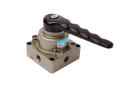 Manual Rotary Hand switch air Valve 4/3 Way( 4 port - 3 positions ) – Model:2HV