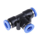 Union T/Tee Connector Three Way Pneumatic Air tube fittings Tube 8mm Model TPE-8
