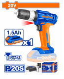 WADFOW Lithium-ion impact drill-1X1.5Ah battery pack - WCDP521