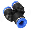 Union (Y)Connector Three Way Pneumatic Air tube fittings Tube 10mm Model TPY 10