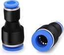 12 mm Tube to 10 mm Tube Pneumatic Straight Union Connector – Model TPG12-10