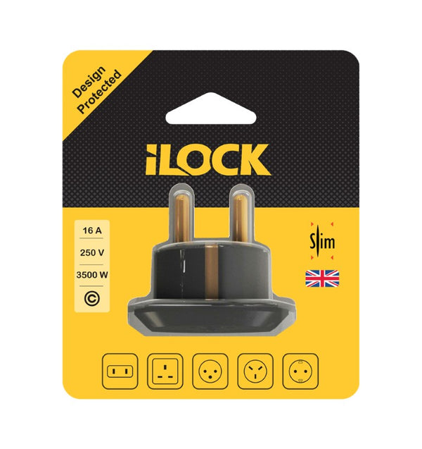 I lock Travel Plug Adapter – Converter - ILOCK-SOCKET-ADAPTER-16A