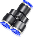Union (Y) Connector Three Way Pneumatic Air tube fittings Tube 8mm Model TPY 8