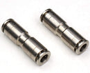 Pneumatic Metal Straight Connector 8mm to 8mm Tube – Model MPUC8