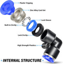 Union Elbow Connector Pneumatic Air tube fittings Tube 14mm Model TPV14