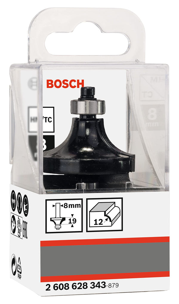 Bosch Rounding Over Router Bit 8, 36.7x60 mm -2608628343