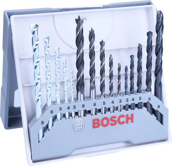 Bosch X-Pro Line Mixed Drilling set 15 Pieces, 2607017038