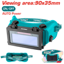 Total tools Auto-darkening welding goggle  90x35mm DIN 11  - TSP9403