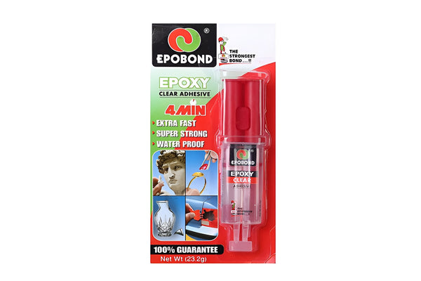 epobond epoxy Syringe 4 minute rapid Clear adhesive/EPOBOND-1010