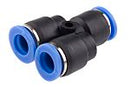 Union (Y)Connector Three Way Pneumatic Air tube fittings Tube 10mm Model TPY 10