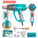 TOTAL TOOLS Heat gun digital 2000 Watt-TB20056