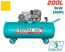 Total tools Air compressor 200 Ltr. , 4 HP - Copper wire- TC1402002
