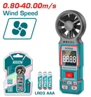 Total Tools Digital Anemometer 0.8–40 m/s – TETAN031