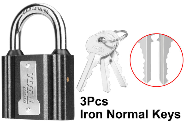 TOTAL TOOLS Iron padlock 75mm - TLK31751