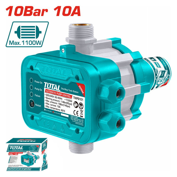 TOTAL TOOLS Automatic pump control 10A 10bar - TWPS101