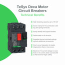 Schneider Motor circuit breaker 3P thermal magnetic/Model  GV2
