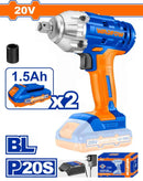 WADFOW Lithium-Ion impact wrench BL motor 20V/300Nm-WCD1512