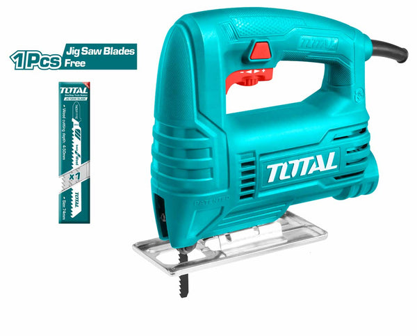 TOTAL TOOLS Jig saw 400W / Cutting capacity for Wood 55mm - TS2045565