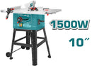 TOTAL TOOLS Table saw 1500W / Blade 254x16mm - TS5152542