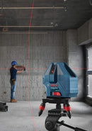 ميزان ليزر 5 خط GLL 5-50 X صيني 50 متر -احمر من بوش-0601063N00