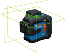 Bosch  3-Line Green laser level  80 meters GLL 80-33 G   - 0601065501