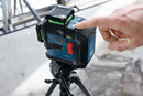 Bosch  3-Line Green laser level  80 meters GLL 80-33 G   - 0601065501