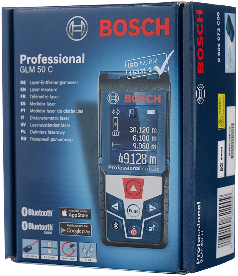 Bosch GLM 50- C Laser Measure  /50 M -0601072C00