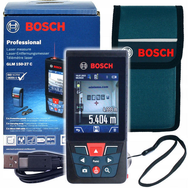 Bosch GLM 150-27 C Laser Measure- 150 Meter -0601072Z00