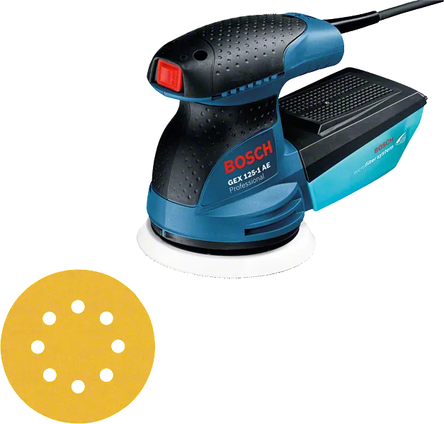 Bosch Random Orbit Sander 250 W 5 inch  GEX 125-1 AE - 0601387500