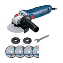 صاروخ قطعيه 4.5 بوصة 710 وات + 4 اسطوانات GWS 700 من بوش - 06013A30K3