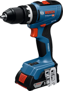 شنيور دقاق شحن 18 فولت عزم  65 نيوتن + 2 بطارية من  بوش موديل GSB 18V-65 – 06019N31K0