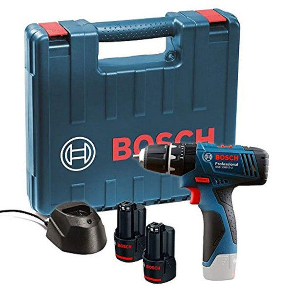 BOSCH Cordless drill 12V -2X 1.5Ah battery And 1 Charger -06019g81k0