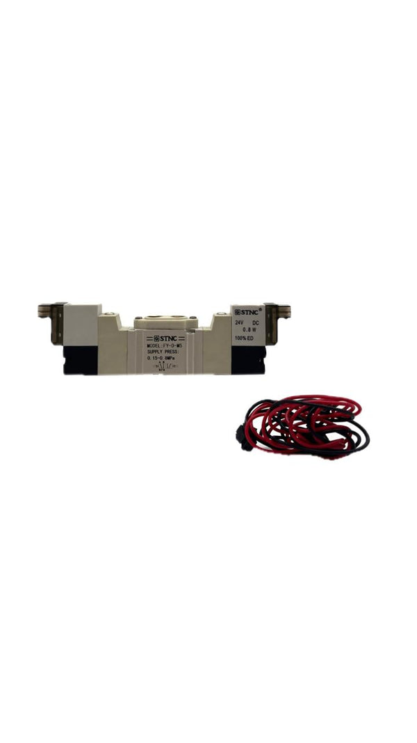 Solenoid air control Valve Japanese style 5/2 - With coil / 2 COIL  ( Normally Open ) / Model : FY-D-
