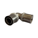Press-Fit Equal Elbow (Pipe × Pipe) – Model: FT-L
