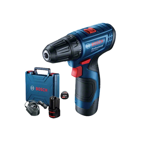 BOSCH Cordless drill 12V -2X 2Ah battery And 1 Charger-06019G80K0