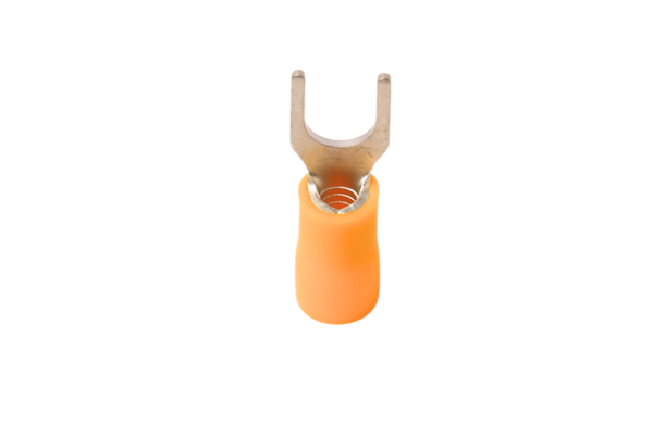 SVS 5.5-6 INSULATED FORK TERMINALS/YELLOW (100 pcs. per pack)