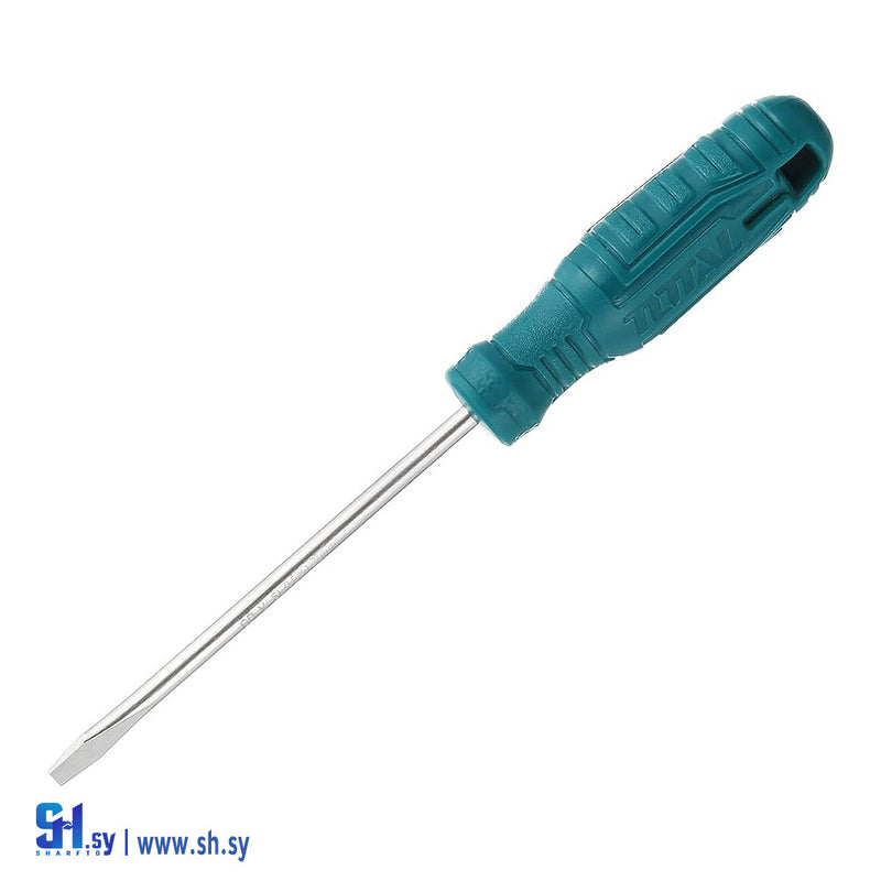 TOTAL TOOLS Slotted Screwdriver 6mm X 125mm- THTDC2156