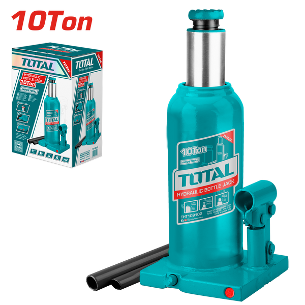 Total tools Hydraulic bottle jack 10 ton. - THT109102