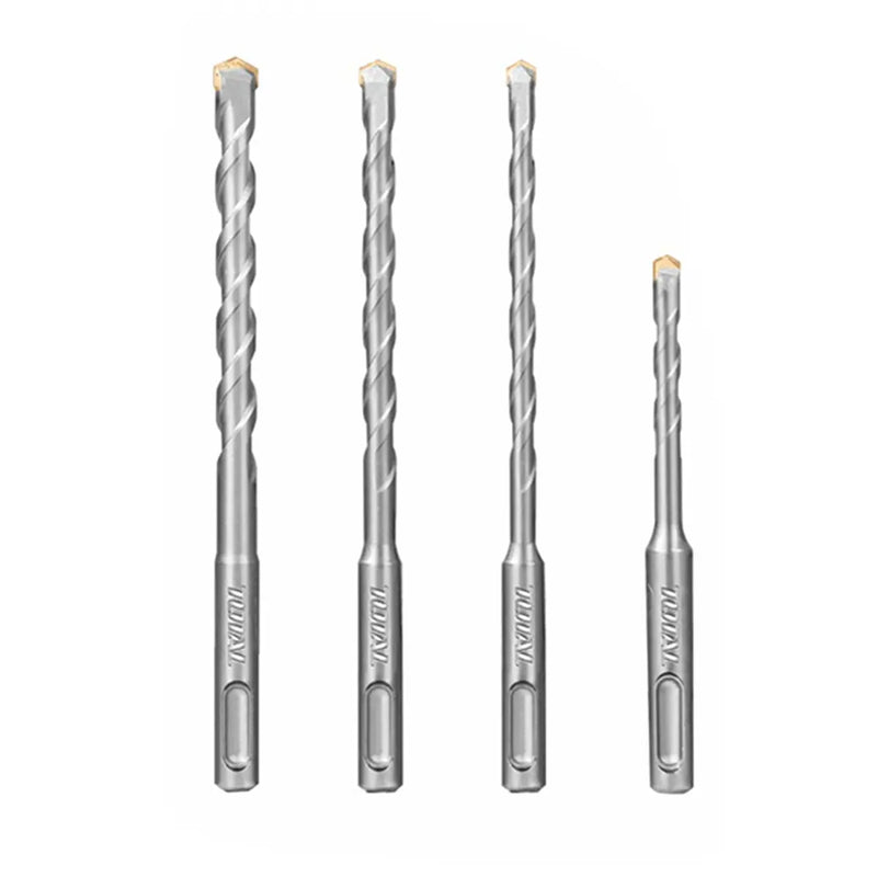 TOTAL TOOLS4 Pcs hammer drill bits SDS plus  set-TACSD1945