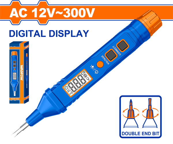 WADFOW Test pencil from 12 : 300 v with a flashlight- WTP45015