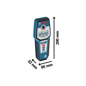  جهاز كشف المعادن والاخشاب والكابلات الحيه 12 سم موديل  GMS 120 من بوش - 0601081000 