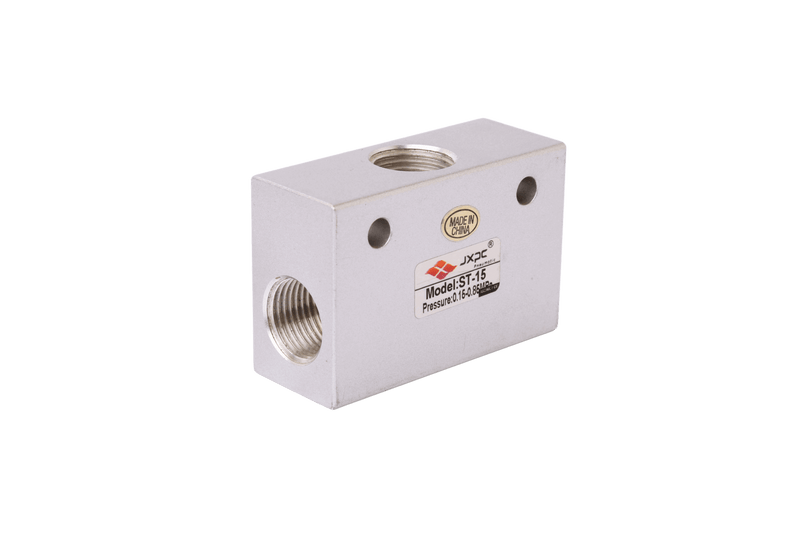 Shuttle Valve – 2 Inlets / 1 Outlet  – Model: QS
