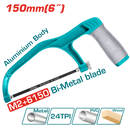 Total tools Mini hacksaw frame 6" 150 mm - THMHF1503