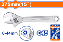 WADFOW 
Adjustable wrench 15 inch. 375 mm
 - WAW1115