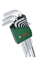 طقم الانكية مسدس مقاسات 1.5 : 10 مم  9 قطع من بوش  موديل  1600A032V1