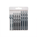 طقم اسلحة اركيت 10 قطع للخشب من بوش - 2607010629