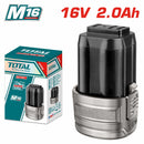 Total tools Lithium-Ion battery pack 16V  2 Ah - TFBLI1620