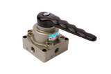 Manual Rotary Hand switch air Valve 4/3 Way( 4 port - 3 positions ) – Model:2HV