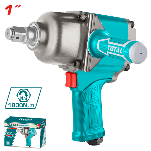 Total tools Air impact wrench 1 "  1800 N.M - TAT41112